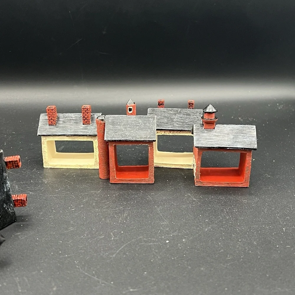 Set of 8 Country Life Barn School House Napkin Rings Brandon House Warren Kimble